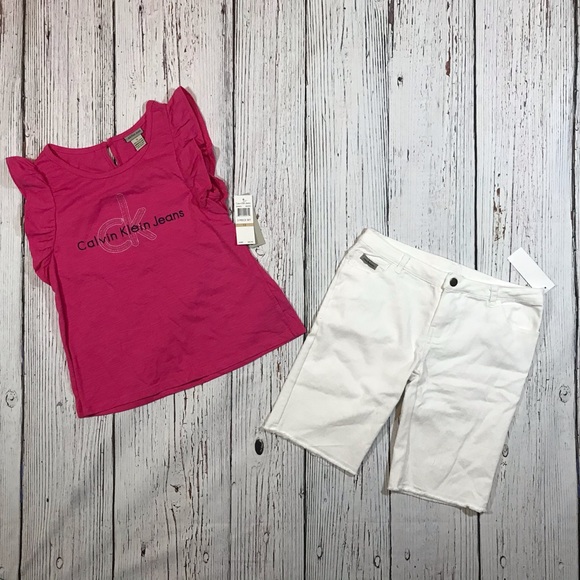 Calvin Klein Jeans Other - Girls Calvin Klein Short Set